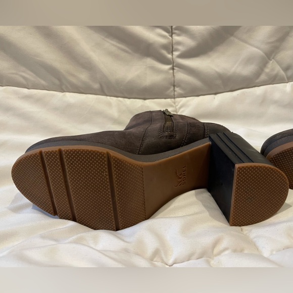 Sorel Dark Brown Blake Leather Bootie - Picture 8 of 11